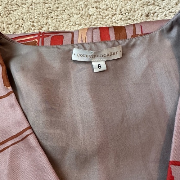 Corey Lynn Calter 100% silk dress - Picture 7 of 8